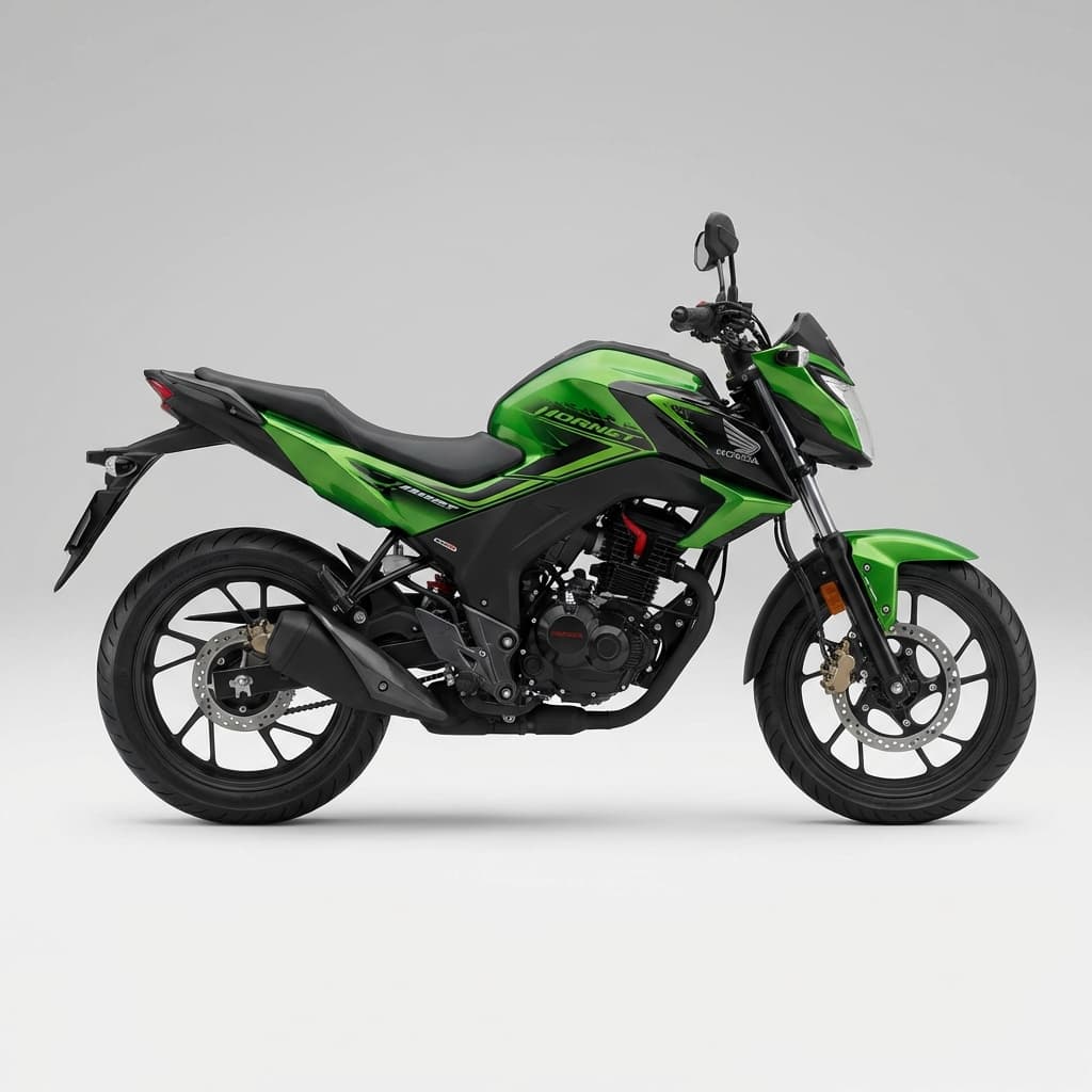 CB125 Hornet in Green & Black